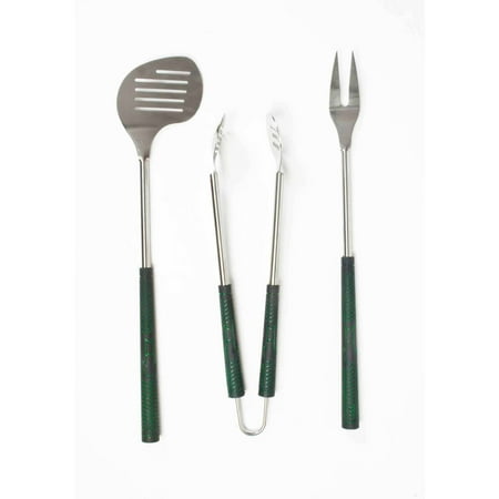 Golf Bbq Tools (The Charcoal Companion Golf Club Grill and BBQ 3-Piece Tool Set with Spatula, Fork and Tongs,)