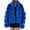 Blue B, variant on Winter Coats for Women Zpanxa Women Solid Color Long Sleeve Shaggy Lapel Faux Fur Coat, Warm Short Jacket Outwear, Oversized Lapel Outwear Jackets Pink A XXL
