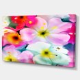 thumbnail image 2 of Colorful Watercolor Floral Pattern - Extra Large Floral Wall Art, 2 of 4