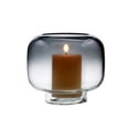 thumbnail image 2 of Mainstays 6.5" Smoke Ombre Glass Hurricane Pillar Candle Holder Medium, 2 of 7
