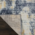 thumbnail image 5 of Nourison Urban Decor Rustic Abstract Ivory/Sky 2'2" x 7'6" Area Rug, (8' Runner), 5 of 7