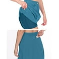 thumbnail image 7 of Little Donkey Andy Women's Athletic Skort Skirts UPF 50+ Quick Dry Golf Tennis Causal Skirt with Pockets Slate XL, 7 of 7
