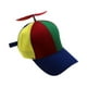 thumbnail image 1 of Gorra de béisbol con hélice, novedosa gorra de helicóptero unisex desmontable, sombreros de disfraz Ala azul para niños, 1 of 9