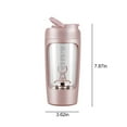 thumbnail image 2 of Mouliraty Shaker Bottle, 650ml Bottle Blend-er, Sha-ke Bottle, Portable Automatic Cup,Protein Mix Bottle,uitable For Fitness People, 2 of 5