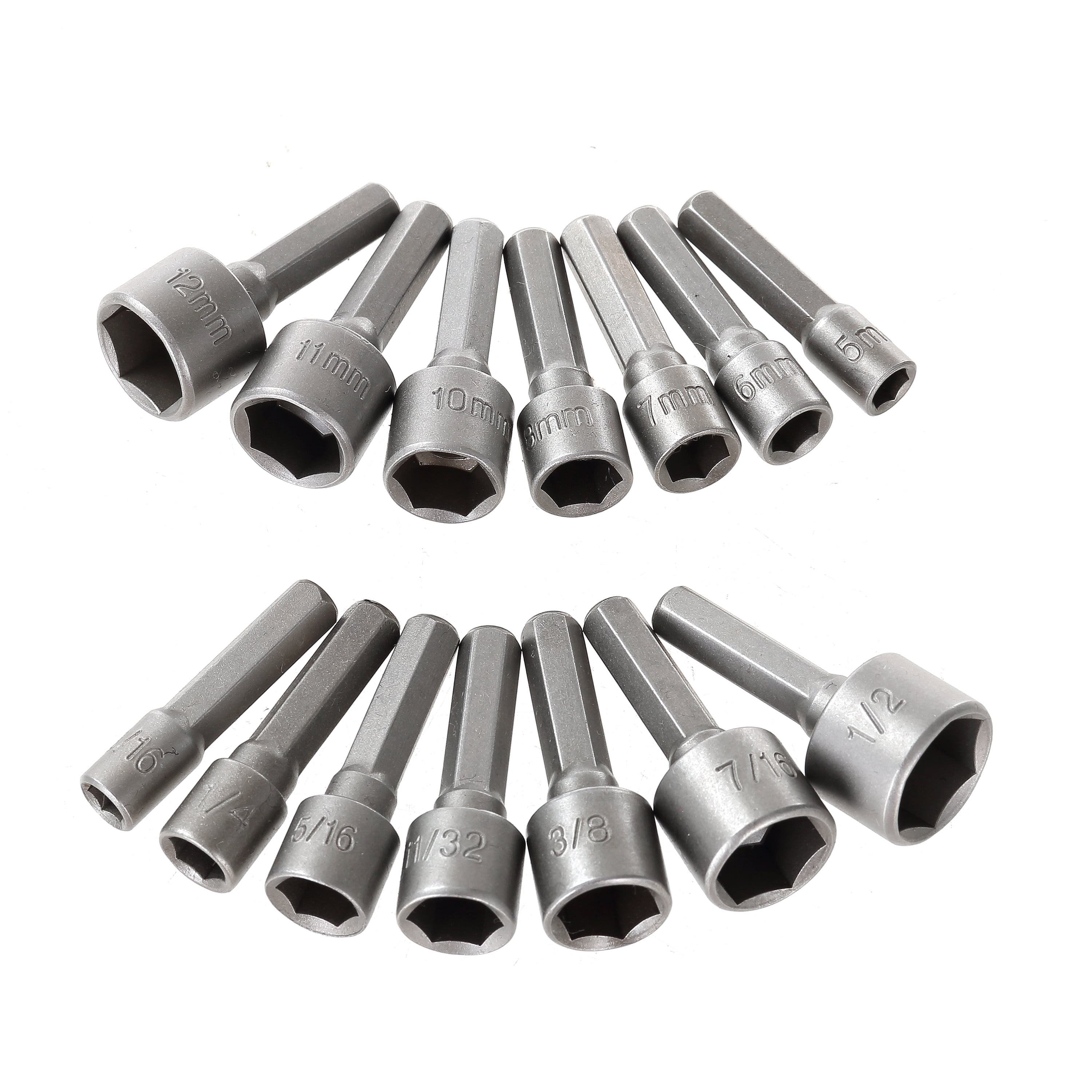 Hyper Tough TS60292N, Alloy Steel Multiple Screwdriver Set with 14 Nut Driver Bits