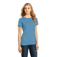 thumbnail image 4 of District Made Women's Short Sleeve Cotton Crew T-Shirt - DM104L, 4 of 6