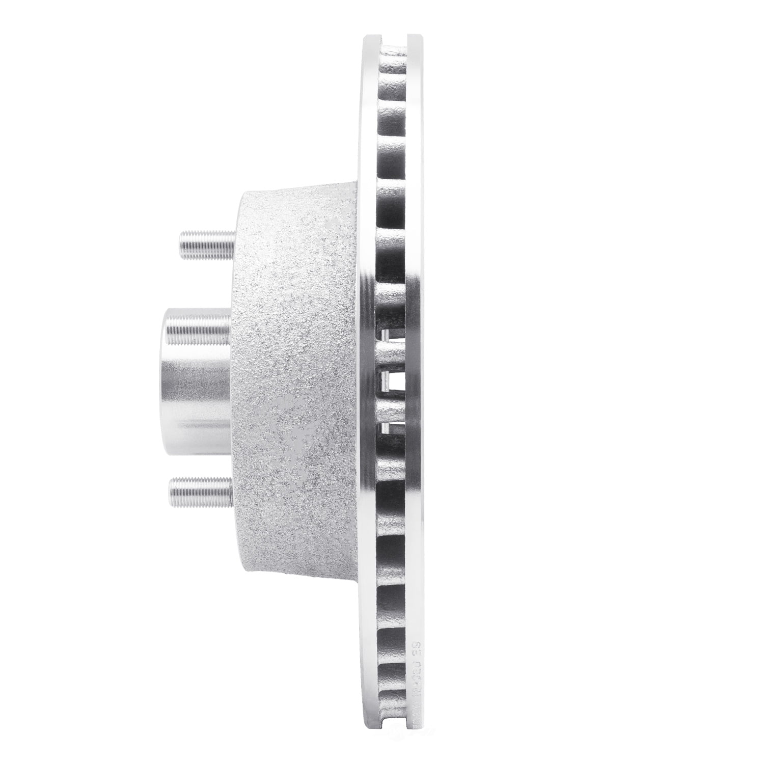 Dynamic Friction Company 631-54006L DFC Brake Rotor - Drilled And Slotted - Silver
