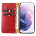 thumbnail image 6 of Feishell for Samsung Galaxy S23 Wallet Case for Women Men,Premium PU Leather Magnetic Closure Folio Flip Kickstand Credit Card Slots Shockproof Classic Purse Phone Case,Red, 6 of 6