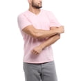 thumbnail image 3 of X RAY JEANS Mens Basic V-Neck Short Sleeve T-Shirt, Baby Pink, XS, 3 of 6