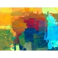 thumbnail image 2 of Tienhaara, Michael 14x12 Gold Ornate Wood Framed with Double Matting Museum Art Print Titled - Pulsations II, 2 of 4