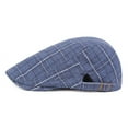 thumbnail image 3 of Happy Date 1 Pack Newsboy Hats for Men Flat Cap Cotton Adjustable Breathable Irish Cabbie Ivy Driving Gatsby Hunting Hat, 3 of 5