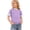 0-Purple173, variant on Tiijoy Toddler Girls Striped Short Sleeve T-Shirt Casual Crew Neck T Shirt Tee, Sizes 3-13