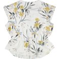 thumbnail image 2 of Blusa tejida bar III con cintura fruncida Mujer blanca grande Tejer, 2 of 2