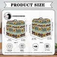 thumbnail image 6 of ZIATUBLES Kitchen Mixer Dust Cover Portable Kitchen Standing Mixer Cover with Top Handle for 4.5-5 Quart Multi-Functional Kitchen Appliance Cover, Sunflower Amercian Tribal Flower Pattern, 6 of 7