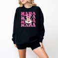 thumbnail image 3 of Moonlight Apparel Sweatshirt Women's Long Sleeve Oversized Pullover for Winter Crewneck Funny Graphic Sweater Gift for Moms Soft Fleece Loungewear & Stylish Shirt Casual Wear, 3 of 6