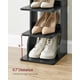 thumbnail image 4 of Estante vertical para zapatos Shelf VASAGLE de 7 niveles, negro, 43.5 pulgadas de alto, 4 of 8