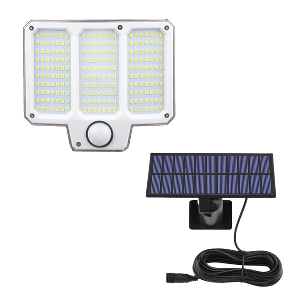Lámpara Del Sensor De Movimiento, 210lm 300 Lm Sensibilidad Al Aire Libre Control Remoto De Luz Solar Para La Puerta Del Patio