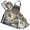 Cute Kitten Wrapped in Blanket, variant on Giant Waves and Pirate Ship 5 Pcs Kitchen Set Heat Resistant Oven Mitts and Non-Slip Pot Holders with Adjustable Cooking Apron