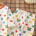 thumbnail image 6 of NOLDARES 2pcs Toddler Infant Baby Boy Fall Winter Clothes Long Sleeve Graphic Sweatshirt Tops Casual Pants Set Outfits Clothing(Orange,18-24 M), 6 of 6