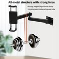 thumbnail image 4 of Folding Metal Wall Mount Tablet Holder with Anti-Theft Safety Lock, 4 of 5