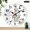 10x10in, variant on FCXZI Wall Clock Battery Operated, Haunted House Line Art Print, Silent Mechanical Movement Battery Operated (AA Not Included) - Lobby Corridor Dining Room Bedroom Office Classroom