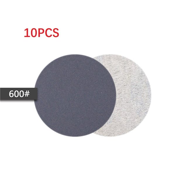 10 Pcs Disques de Ponçage en Carbure de Silicone 3 Pouces Papier de Ponçage Humide/sec 240-10000