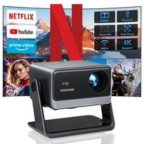 ARTSEA Projector with WiFi and Bluetooth, 4K Movie Projector, Dolby Audio, Auto Focus & Keystone, Proyector for Home Theater/ Outdoor Viedo Projector