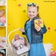 thumbnail image 3 of Adora Twinkle Stars Creative Baby Doll Car Seat, Stylish and Functional Doll Accessory That Fits Dolls up to 20, Plush Toys or Stuffed Animals for Ages 2 and Up - White Handle, 3 of 5