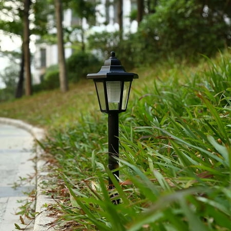 

WHLBF Solar Power LED Way Wall Mount Garden Fence Outdoor Lamp Light courtyard clearance