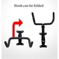 thumbnail image 3 of Soporte de pared para bicicleta Soporte para bicicleta Rotación de 360 grados Gancho para bicicleta de pared Colgador plegable para bicicleta de carretera Bicicleta de montaña BMX Cross Fitness y bicicleta para niños Capacidad de carga 30-50 kg Negro BANYUO Electrónica, 3 of 6