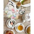thumbnail image 4 of Easter Kitchen Dish Towels for Drying Dishes Set of 3, Spring Rabbit Feet Eggs Botanical Floral Grey Plaid Waffle Weave Microfiber Hand Tea Bathroom Towels Quick Dry & Absorbent Towel 15.7x23.6, 4 of 7