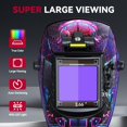 thumbnail image 4 of Casco de soldadura ARCCAPTAIN Auto Darkening True Color 3.94 x 3.66 pulgadas, 4 of 9
