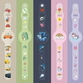 thumbnail image 4 of YUNOVA AirTag Bracelet for Kids, Comfort-Fit Adjustable Wristband with Cute Cartoon Designs - Waterproof Soft Silicone Cover for Apple AirTag, Anti-Lost Holder, 4 of 7