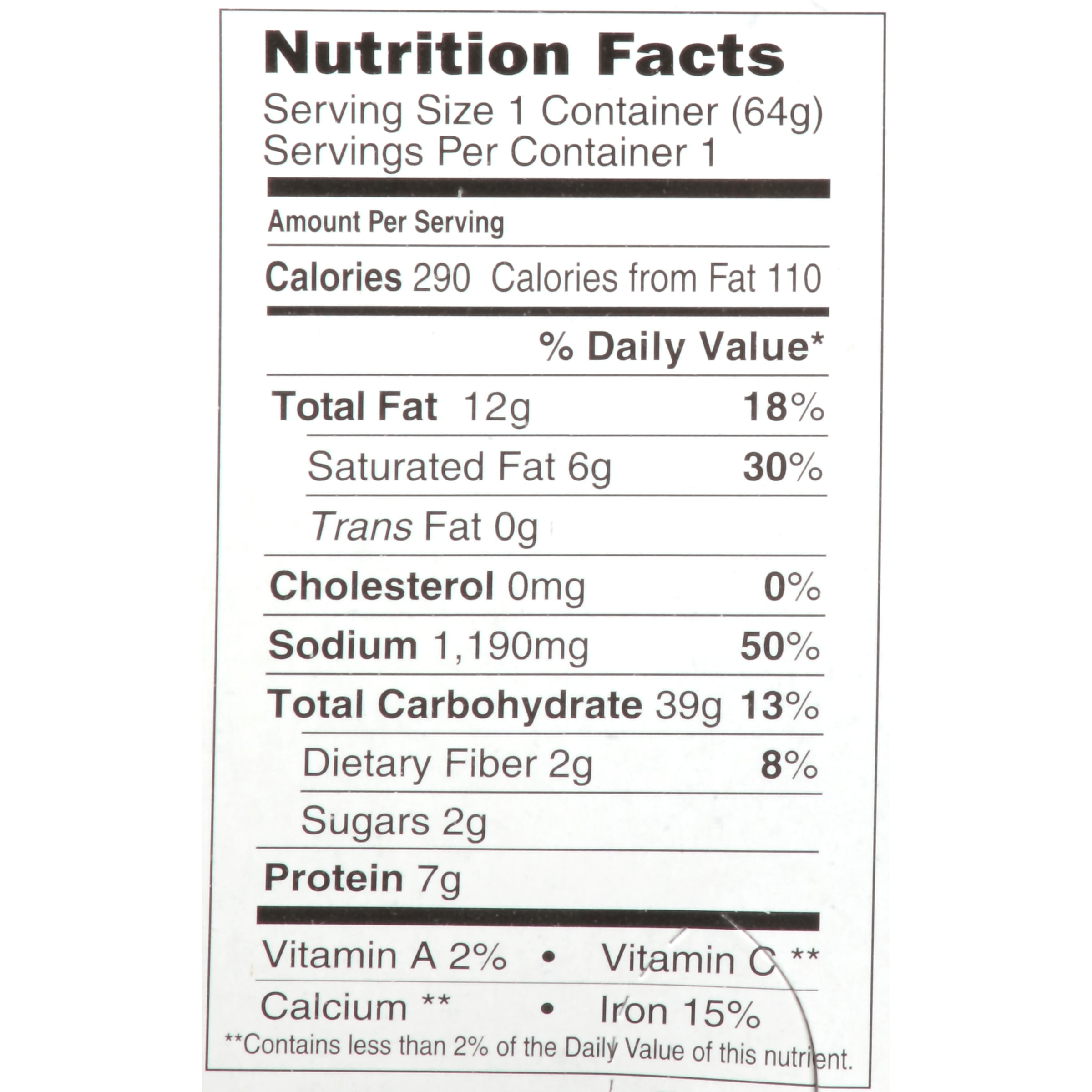 31 Cup O Noodles Nutrition Label - Labels Information List