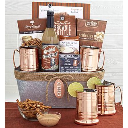 1800 Baskets Moscow Mule Cheers Gift Basket