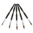 thumbnail image 3 of Cepillo del arte del clavo, 5 Unids Set Profesional Pintura de U?as Pincel de Maquillaje DIY Nail Brush Gradient Efecto Talla Fina Detalles Salones Ecomeon  no, 3 of 5