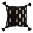 thumbnail image 1 of Funda de Cojín Bohemio Tejido Borlas Elegancia Cremallera Invisible Texturizada Zulema Funda de almohada, 1 of 7