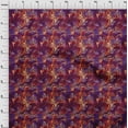 thumbnail image 4 of oneOone Cotton Cambric Red Fabric Abstracts Craft Projects Decor Fabric Printed By The Yard 56 Inch Wide, 4 of 4