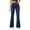 Dark Blue, variant on Jeans For Women Sevevn Womens High Waisted Bootcut Jeans Curvy Stretchy Buttoned Denim Pants Wide Leg Baggy Jean