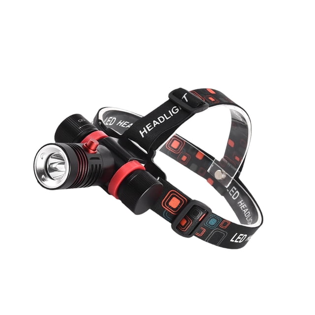 Linterna frontal de buceo, linterna subacuática, accesorios de aleación de aluminio, luz LED para buceo, linterna para correr, acampar y escalar
