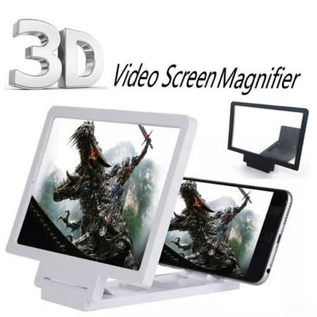 3D Foldable Cell Phone Screen Magnifier HD Expander with