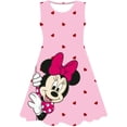 thumbnail image 1 of Disfraz de dibujos animados para niñas, vestido de Minnie Mouse, vestido de princesa de manga corta de verano para niños, ropa 3D para fiesta de cumpleaños 10T Gao Jinjia LED, 1 of 2