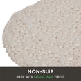 thumbnail image 4 of Bath Bliss Plant Based Fibers Bathmat in Ivory, 4 of 5