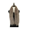 thumbnail image 3 of harmtty Women Scarf Solid Color Imitation Turkey Feathers Long Scarf Autumn Winter Warm Scarf Daily Party Street Wear, 3 of 8