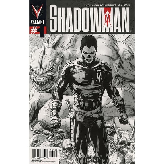 Shadowman (4th Series) #1 (2nd) VF ; Valiant Comic Book