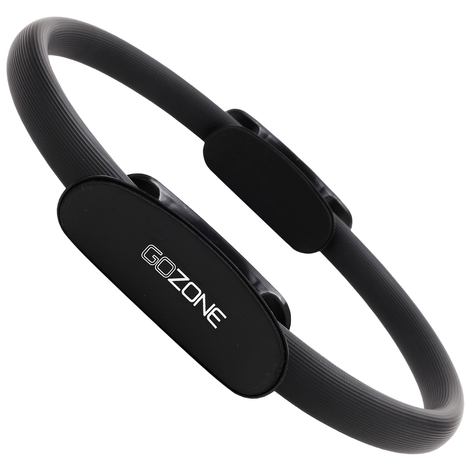 GoZone Pilates Ring, Yoga Fitness Circle pour Exercices de Jambes et de Bras, Noir, 15 Pouces F-GOZONE ANNEAU DE PILATES