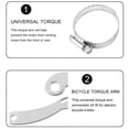 thumbnail image 5 of 2 Set Universal Torque Arm Conversion Kit Fit For Electric Bicycle E-bike Front Or Rear Banmo, 5 of 5