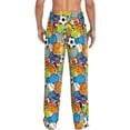 thumbnail image 3 of Haiem Various Balls Men's Pajama Pants Ultra Lightweight Pjs Bottoms Sleepwear Bottom Pants with Pocket Drawstring-Small, 3 of 9