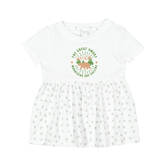 Inktastic The Great Smoky Mountains Are Calling Girls Baby Dress