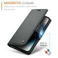 thumbnail image 5 of Case for iPhone 8 Plus / iPhone 7 Plus Wallet Case, Retro PU Leather Flip Case with Magnetic Closure, [RFID Blocking] Card Holder Kickstand for Men Women, TPU Shockproof Full Protective Case, Black, 5 of 11